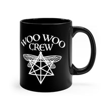 Load image into Gallery viewer, Woo Woo Crew Black mug 11oz
