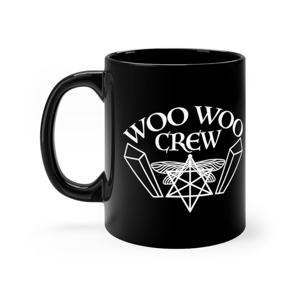 Woo Woo Crew Crystal Black mug 11oz