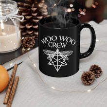 Load image into Gallery viewer, Woo Woo Crew Black mug 11oz
