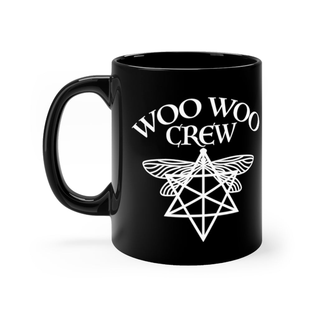 Woo Woo Crew Black mug 11oz