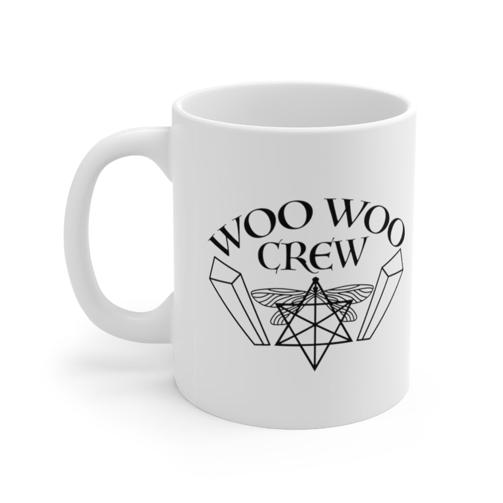 Woo Woo Crew Crystal Ceramic Mug 11oz