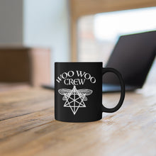 Load image into Gallery viewer, Woo Woo Crew Black mug 11oz
