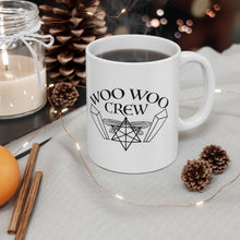 Load image into Gallery viewer, Woo Woo Crew Crystal Ceramic Mug 11oz
